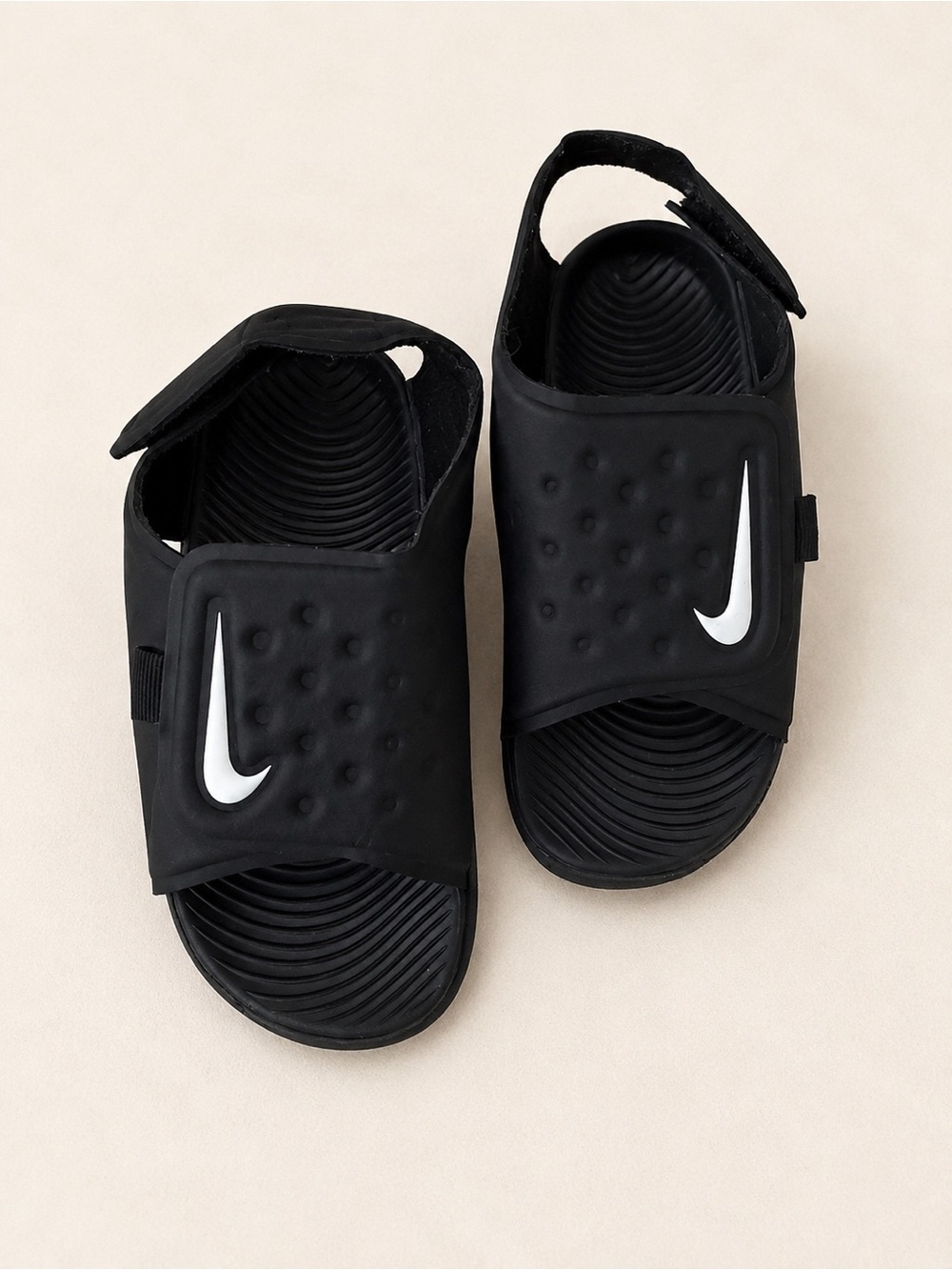 Nike Kids Sunray Adjust 5 V2 Sandals / Child Size 10 Black & White Nike Sandals